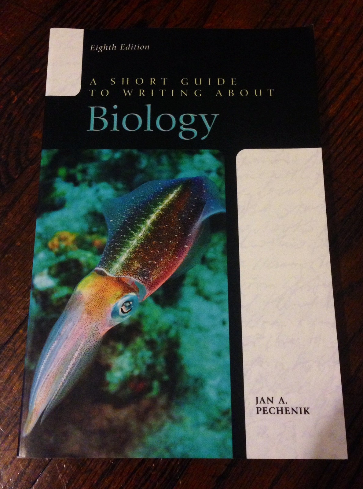Short Guide to Writing about Biology, A – paperback Pechenik, Jan