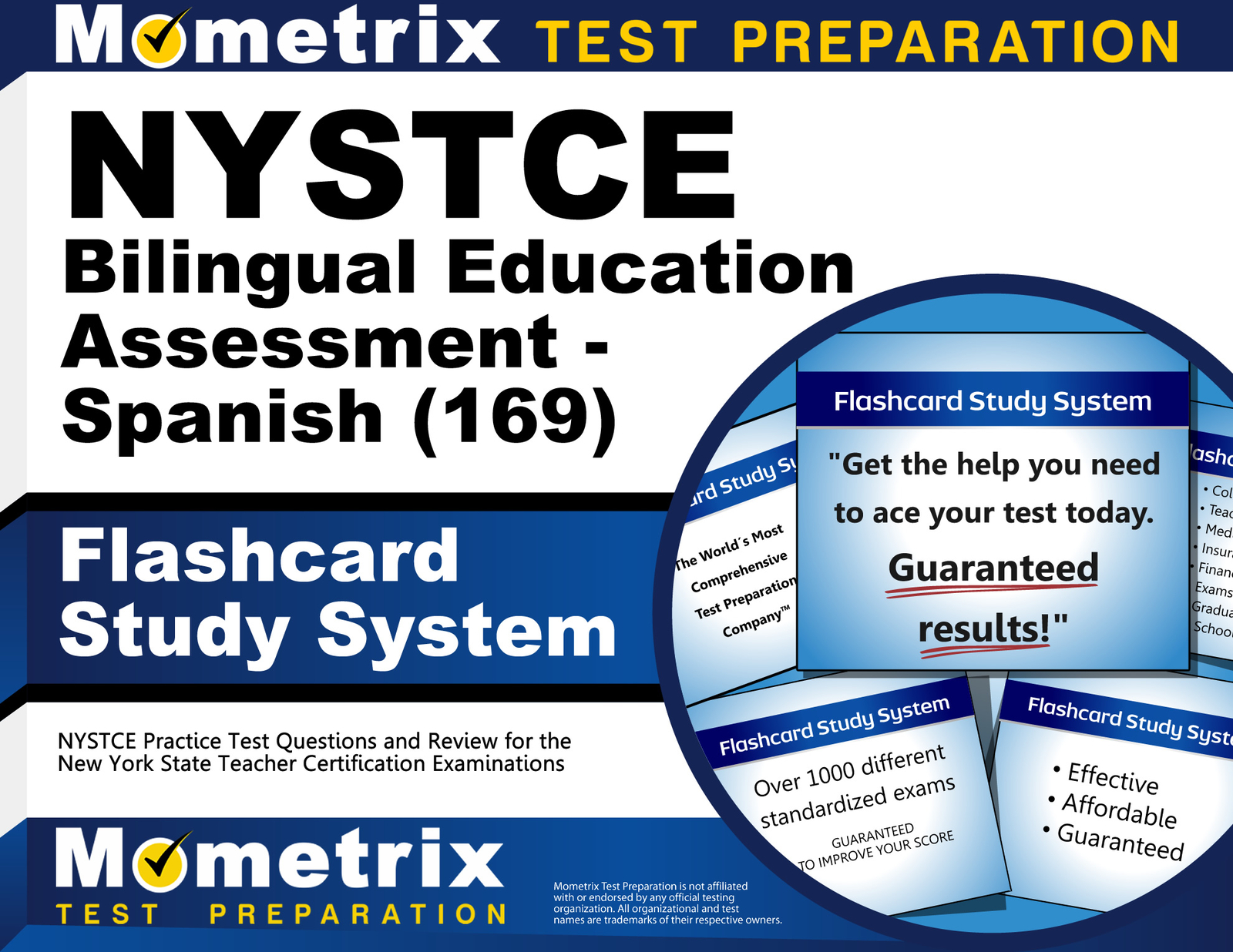 NYSTCE Bilingual Education Assessment – Spanish (169) Flashcard Study System