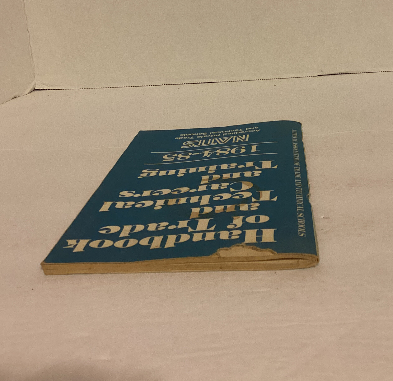 1984-85 Handbook Of Trade And Technical Careers And Training NATTS