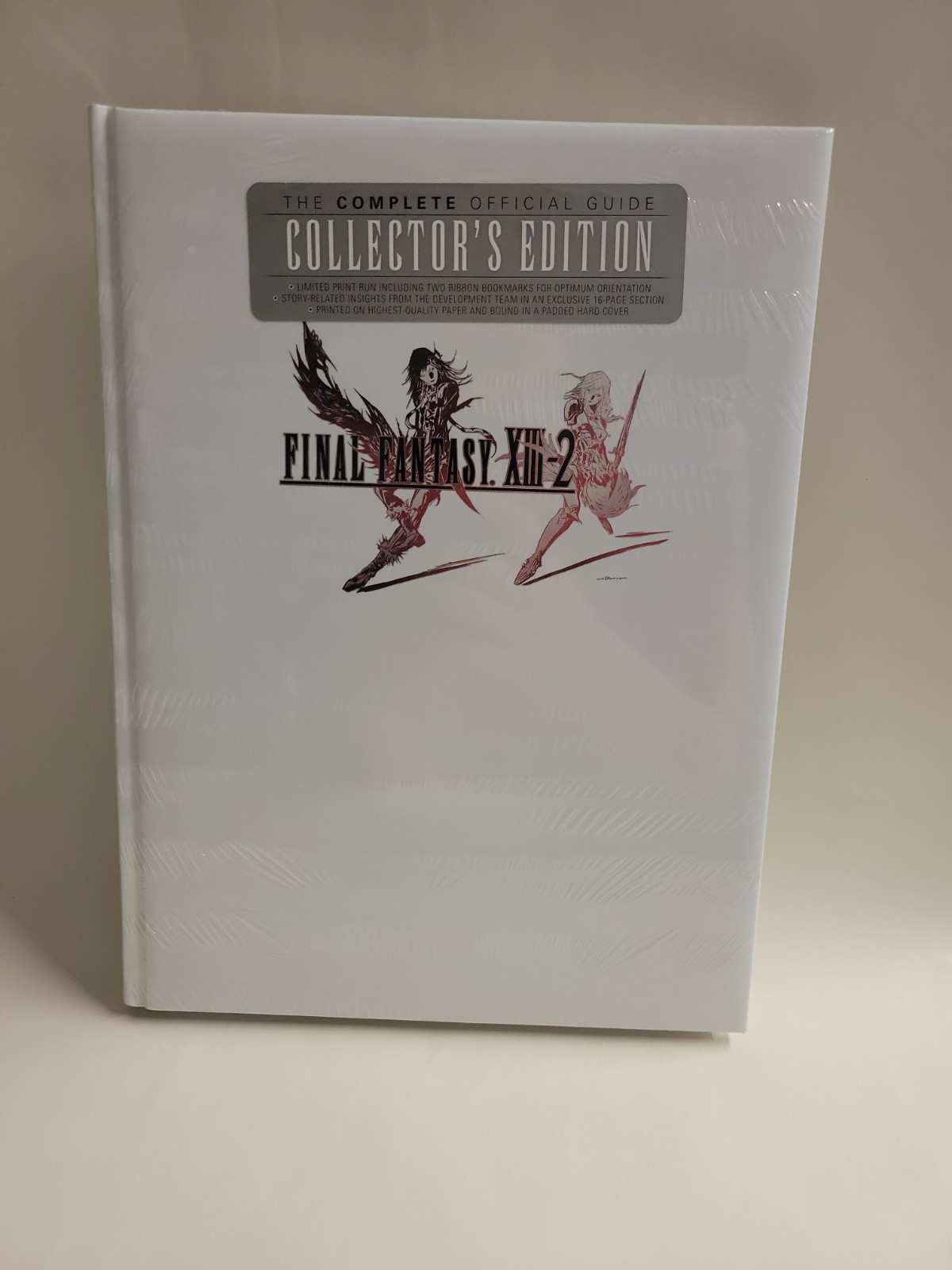 Final Fantasy XIII-2 The Complete Official Guide: Collector’s Edition New Sealed