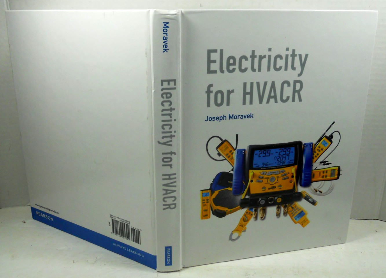 Electricity for HVACR by Joseph Moravek 2014 Hardcover heating AC refrigeration