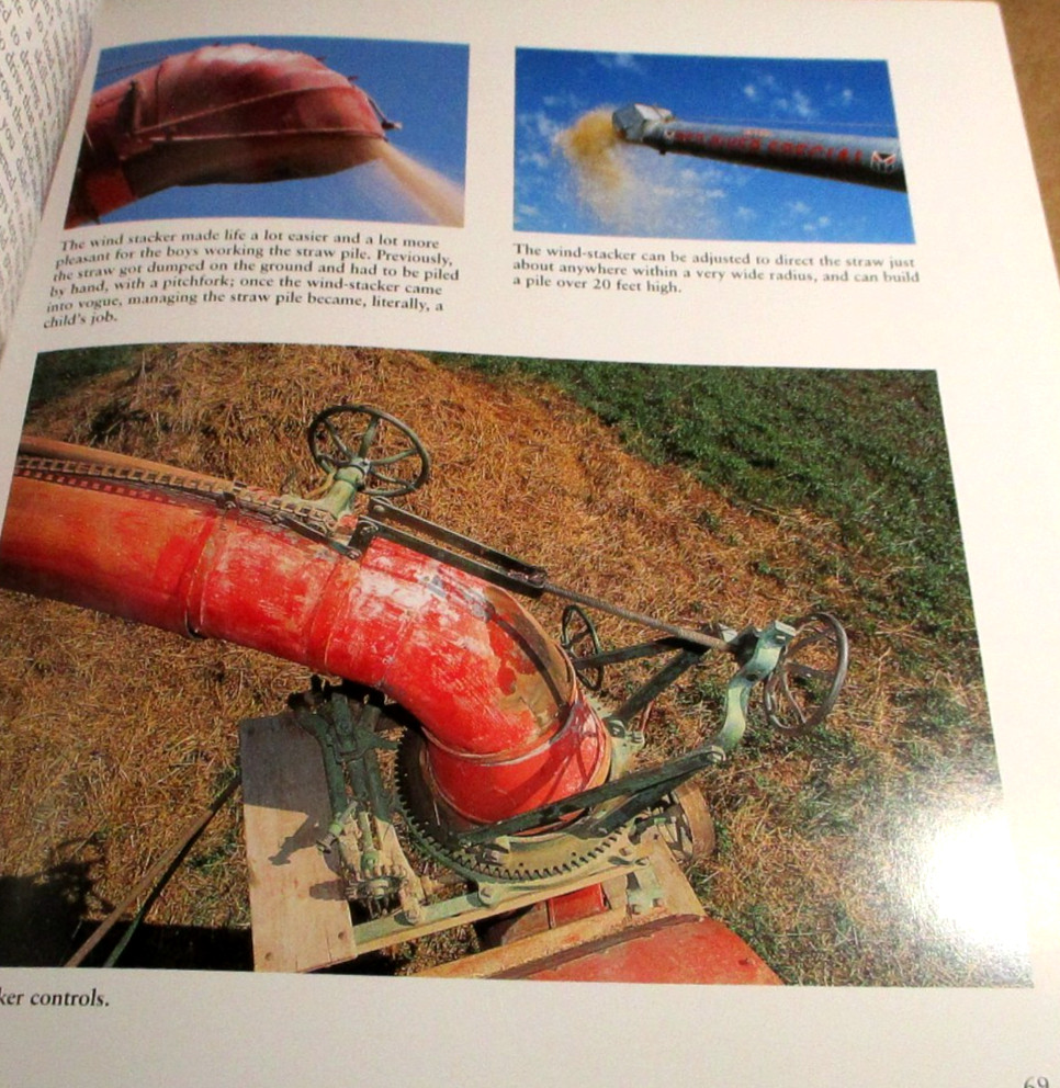 Threshers at Work, 70+ color photos and 96 pages, “Threshing Day” USA, New