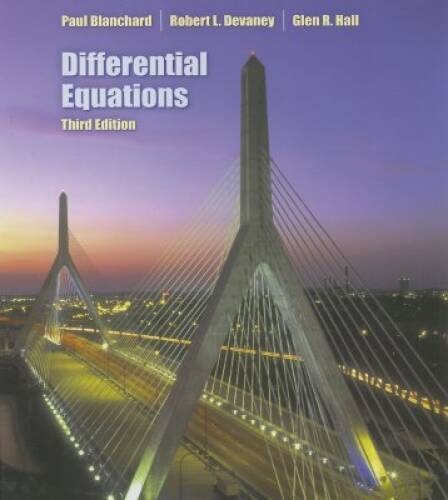 Differential Equations (with CD-ROM) – Hardcover By Blanchard, Paul – VERY GOOD