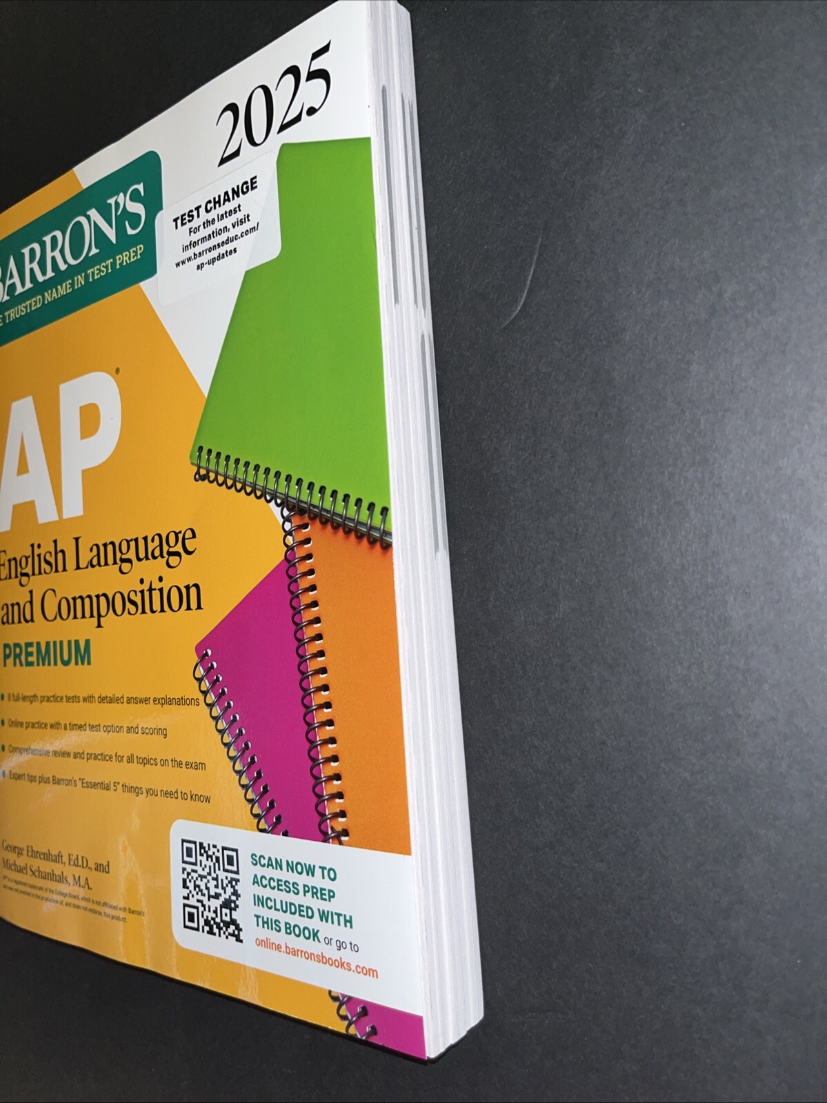 Barron’s Ap Prep Ser.: AP English Language and Composition Premium, 2025:…