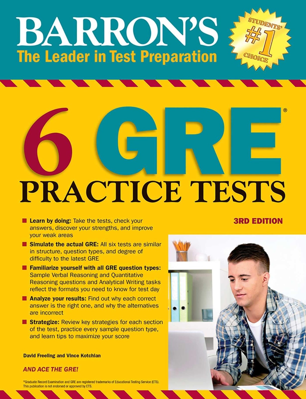 6 GRE Practice Tests (Barron’s Test Prep)