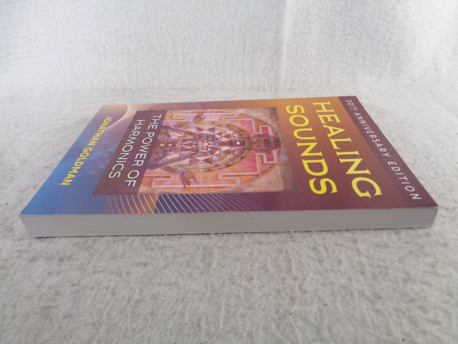 Healing Sounds The Power of Harmonics Jonathan Goldman 2022 PB Book
