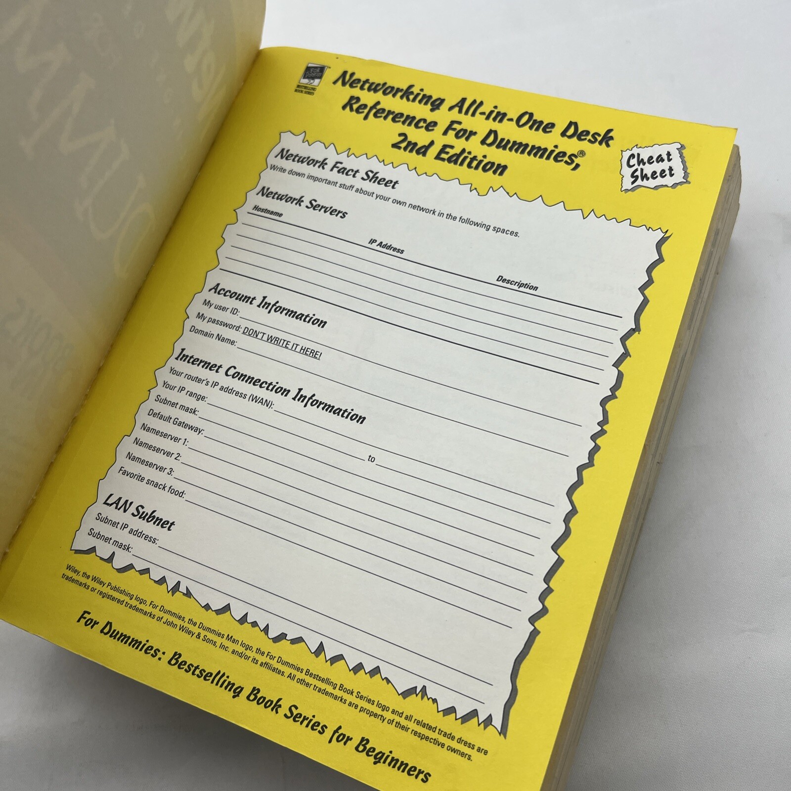 Networking All-in-One For Dummies by Doug Lowe Paperback