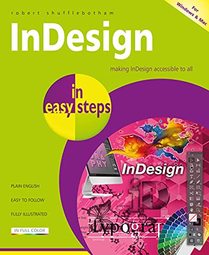 Robert Shufflebotham – InDesign in easy steps – New Paperback – X555z