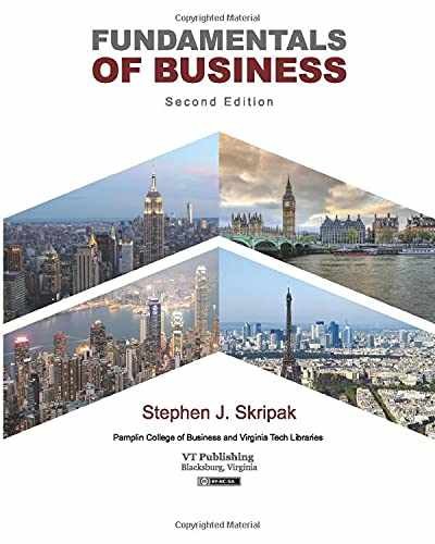 Fundamentals of Business – Paperback, by Skripak Stephen J. – Very Good