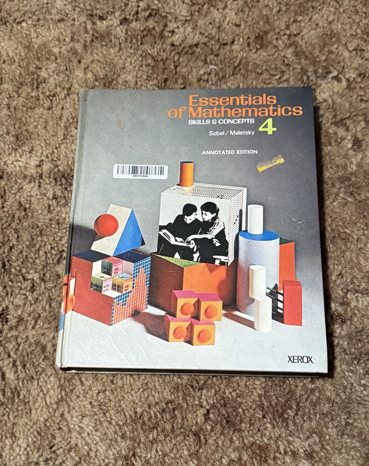 ANNOTATED EDITION: Essentials Of Mathematics Skills & Concepts 4-By Max A. Sobel