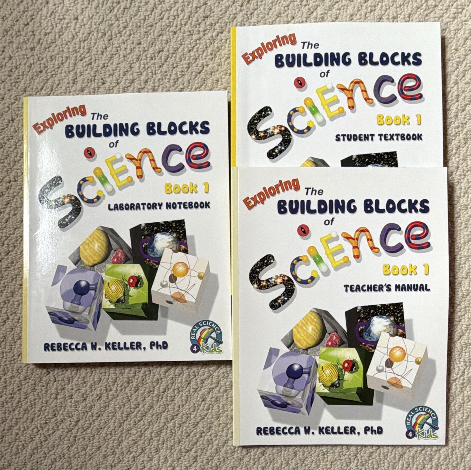 Exploring Building Blocks of Science Book 3 Piece Set