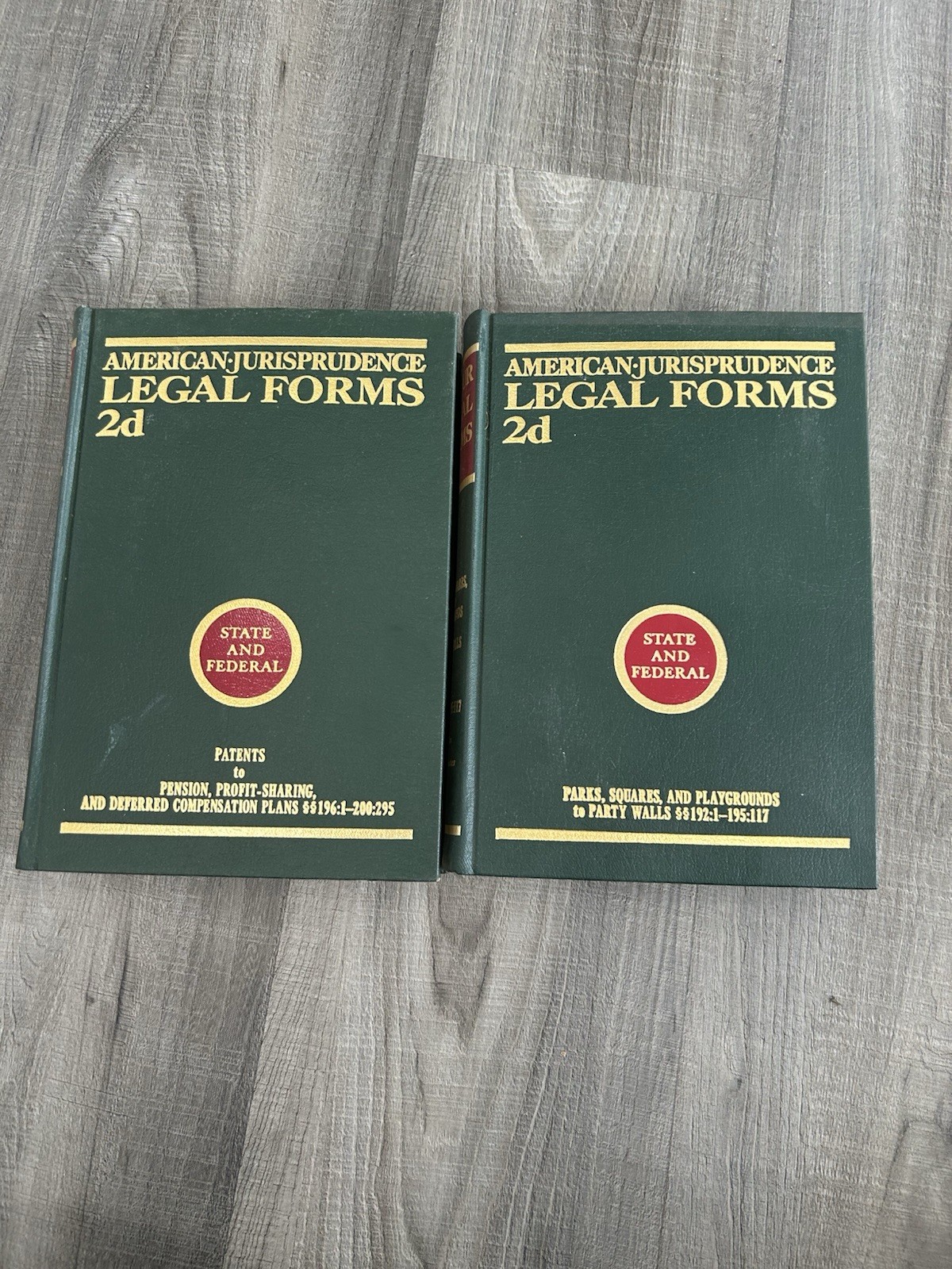 American Jurisprudence Legal Forms 2d State And Federal Volumes 14 And 14a