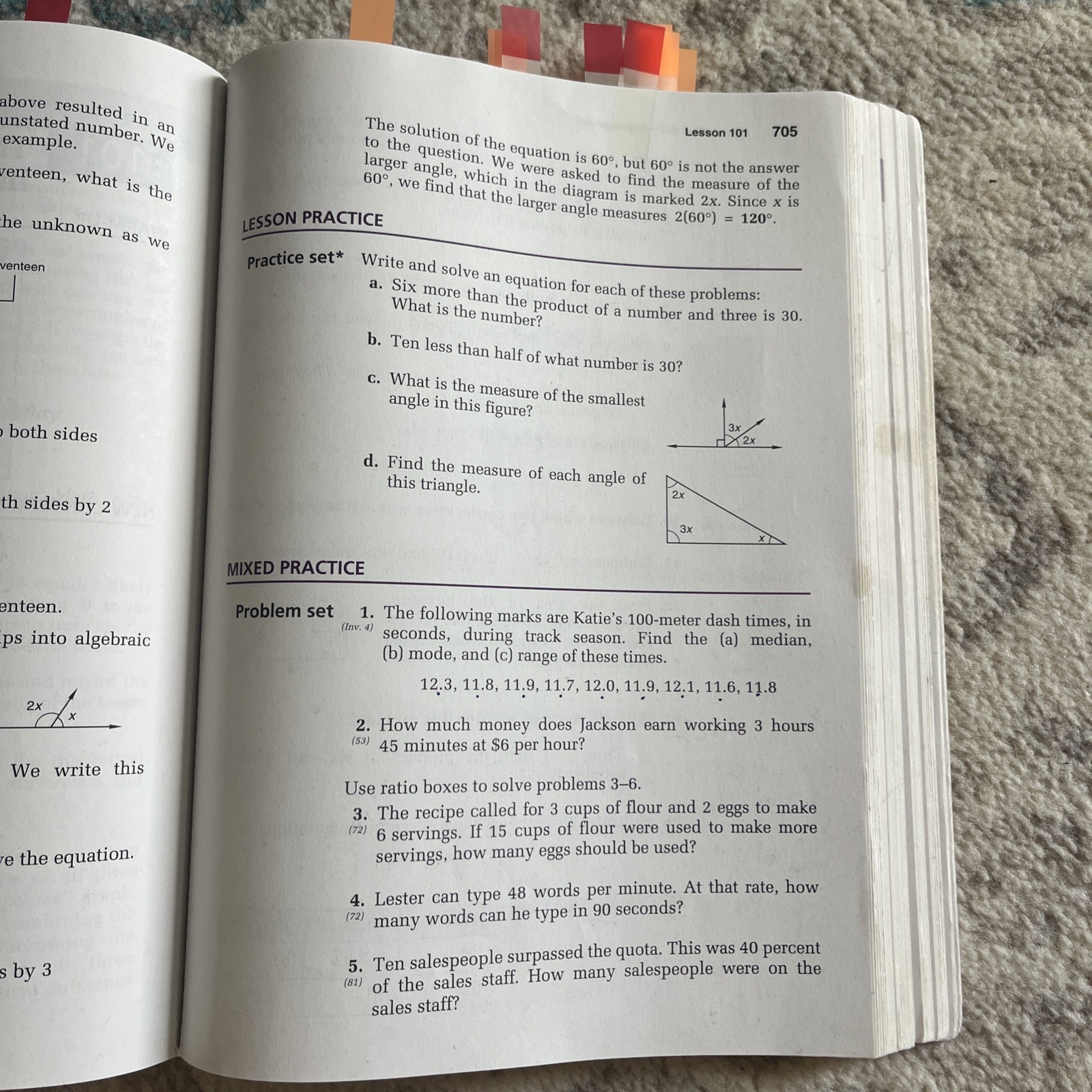 Saxon Math Homeschool 8/7 Student Textbook with Pre-Algebra (2005 Paperback)