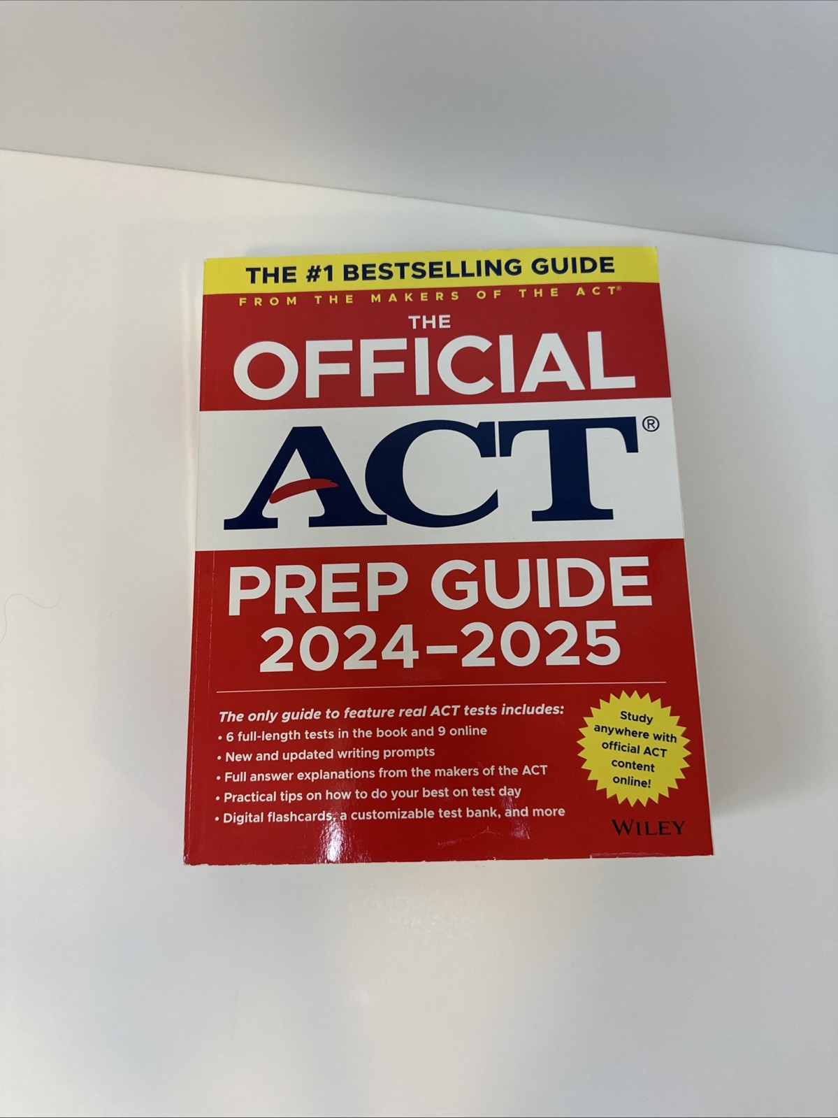 The Official ACT Prep Guide 2024-2025: Book + 9 Practice Tests + 400 Digital…