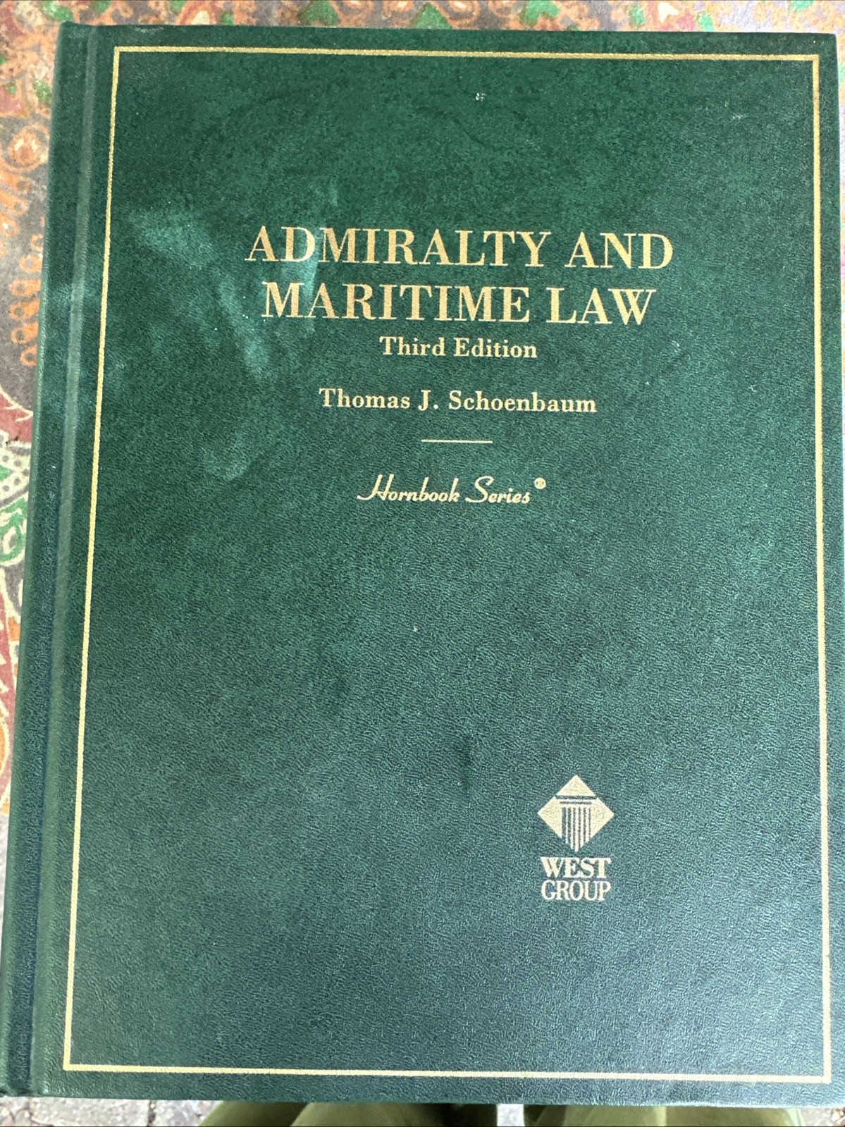 Admiralty and Maritime Law third Edition With 2002 pocket Part