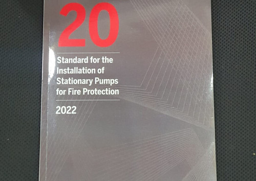 NFPA 20 Standard for the Installation of Stationary Pumps 2022 Edition USA STOCK