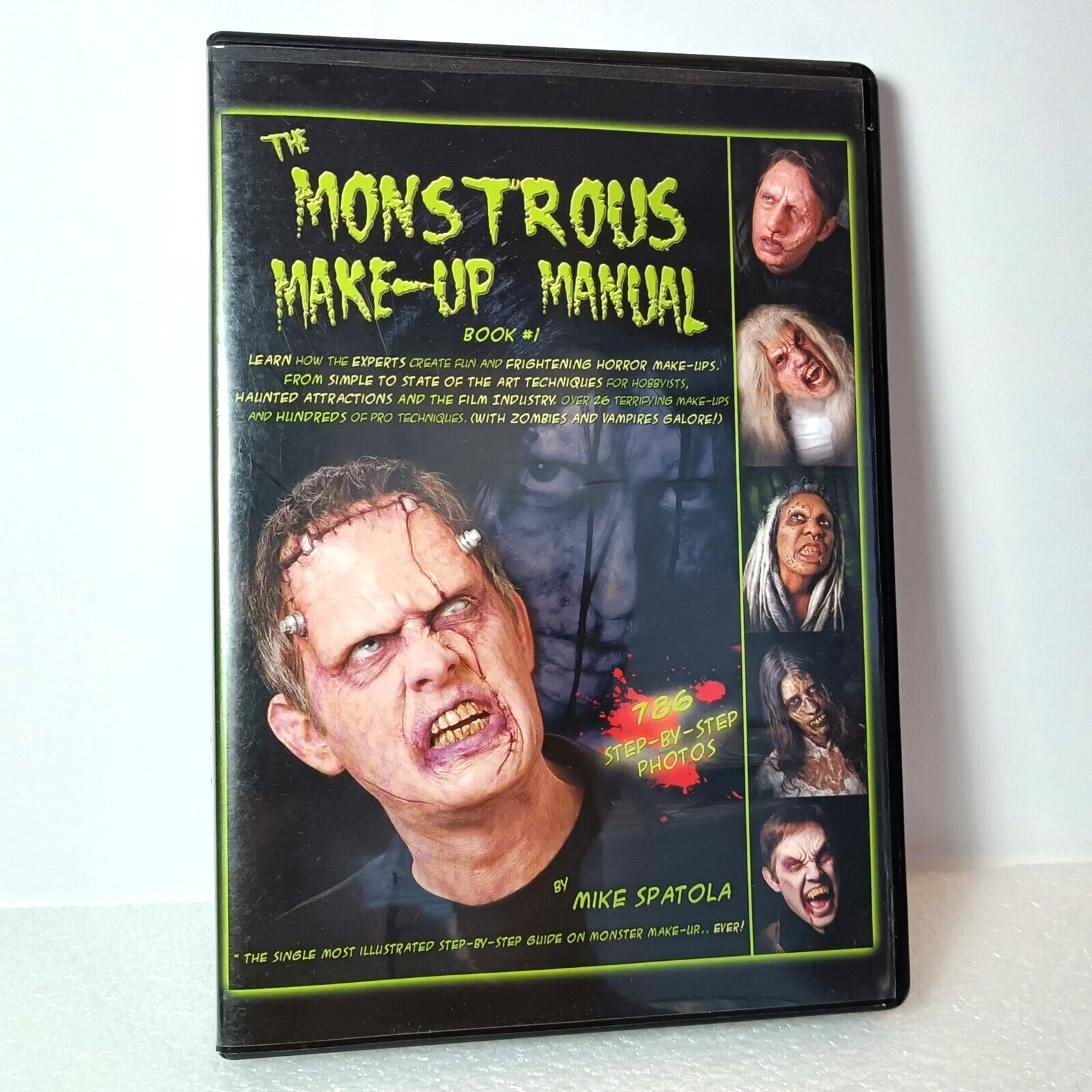 Monstrous Make-Up Manual Book #1 Mike Spatola PDF files on disc 2010