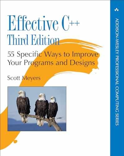 Effective C++: 55 Specific Ways to – Paperback, by Meyers Scott – Very Good