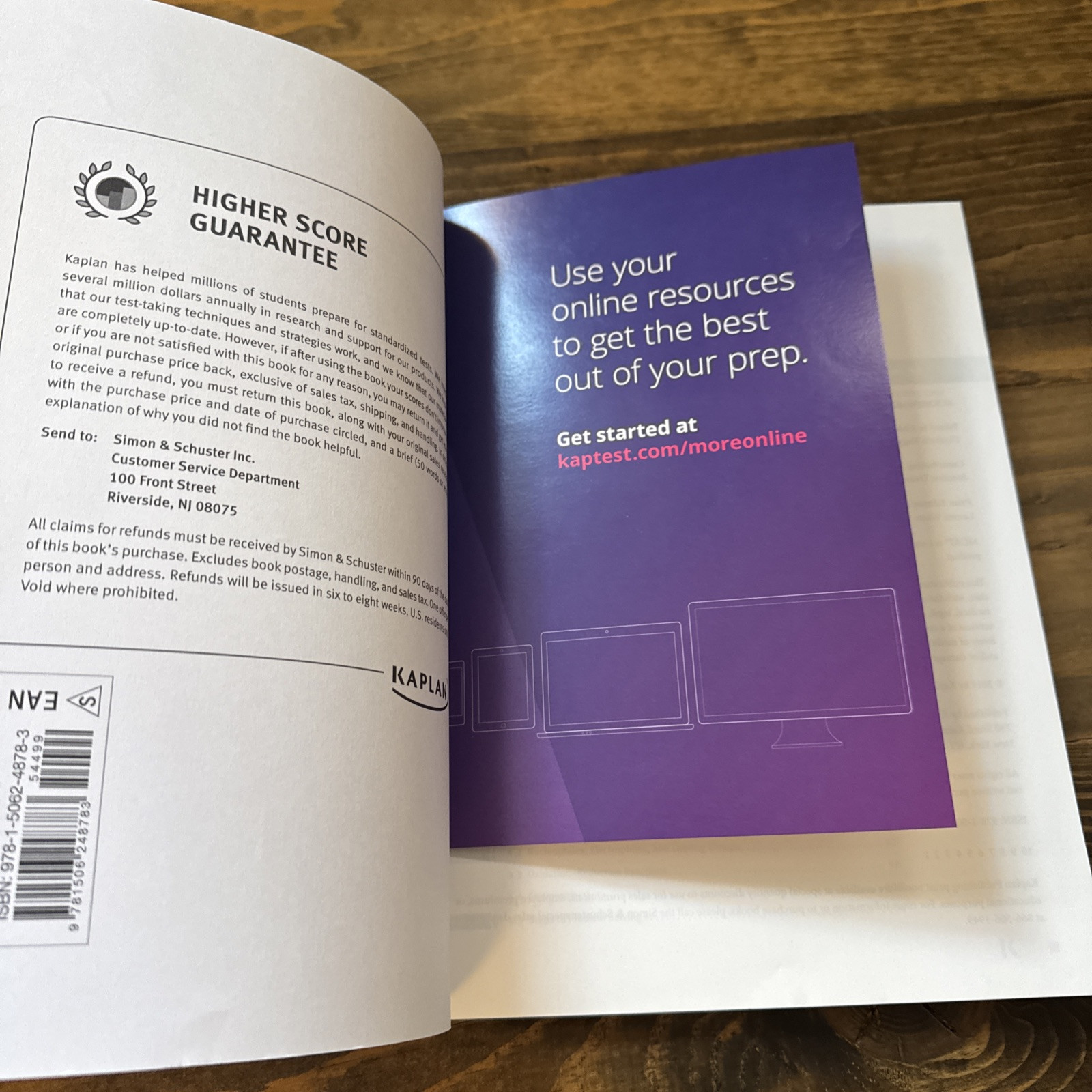 Kaplan Test Prep Ser.: MCAT Organic Chemistry Review 2020-2021, Like New