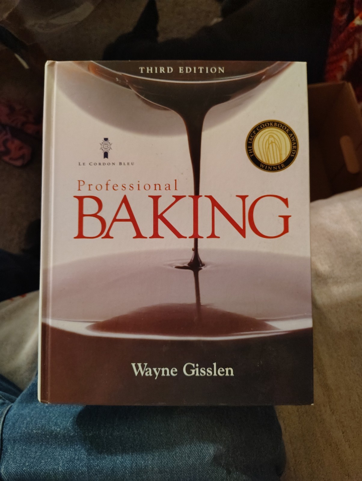 Professional Baking Third Edition Wayne Gisslen Hardcover IACP Award Winner