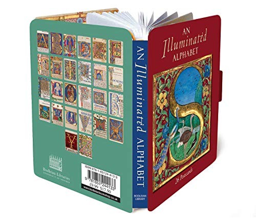 An Illuminated Alphabet – 26 Postcards by Lib, Bodleian Postcard book or pack
