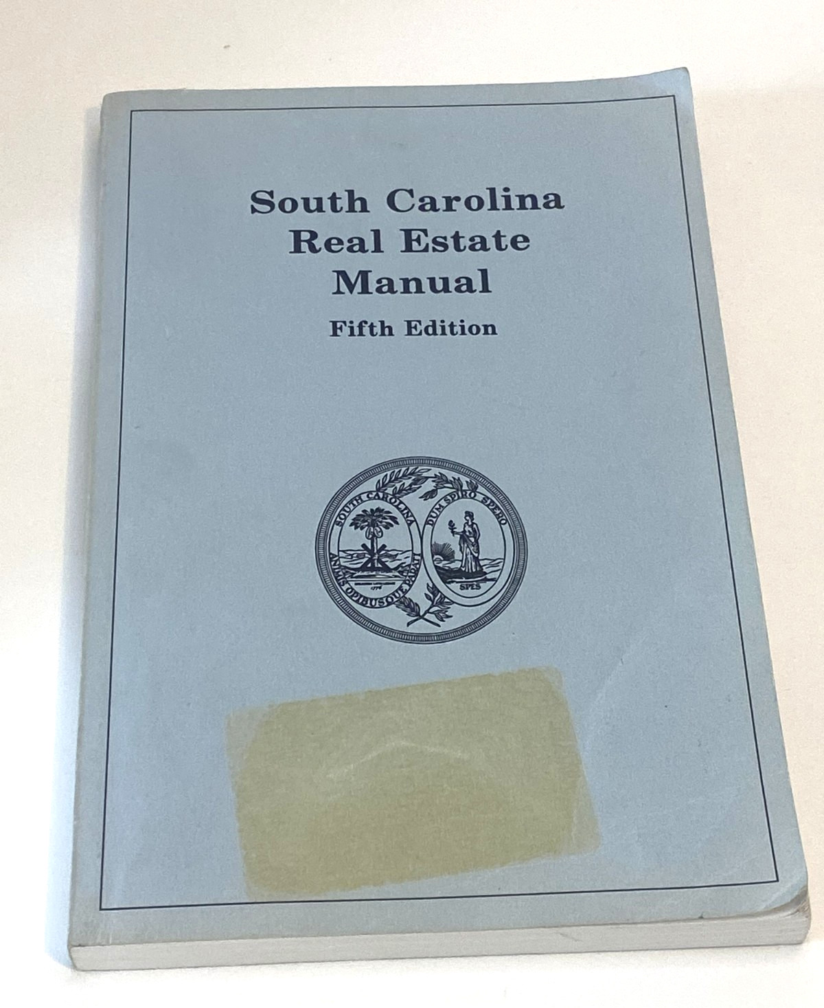 South Carolina Real Estate Manual Fifth Edition 5th Ed Textbook