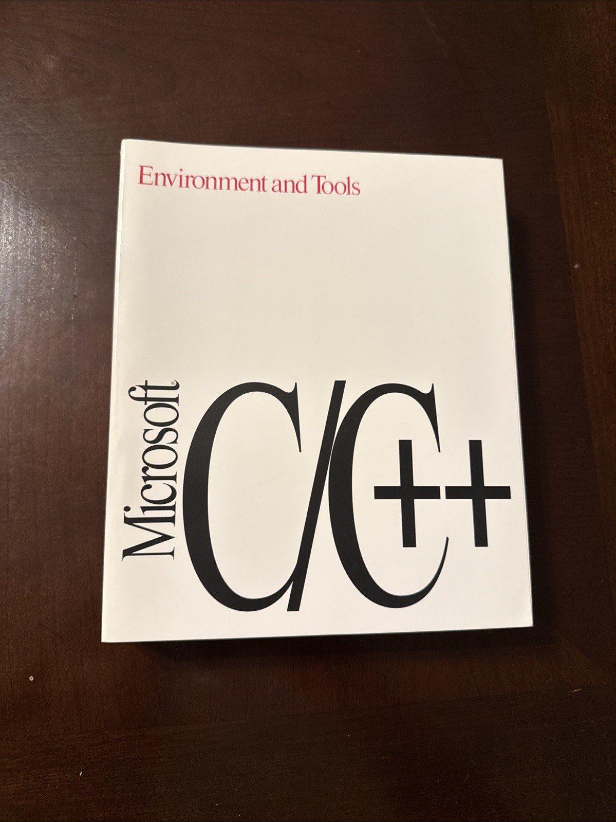 Microsoft Visual C++ 1.0 Environment Tools + Runtime + Index Errors Manuals