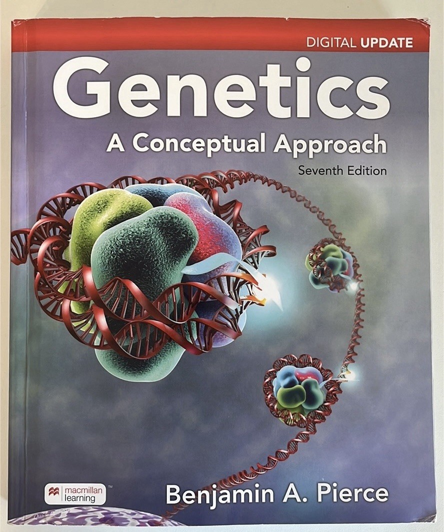 Genetics A Conceptual Approach 7th Edition Pierce Biology Textbook 9781319337780