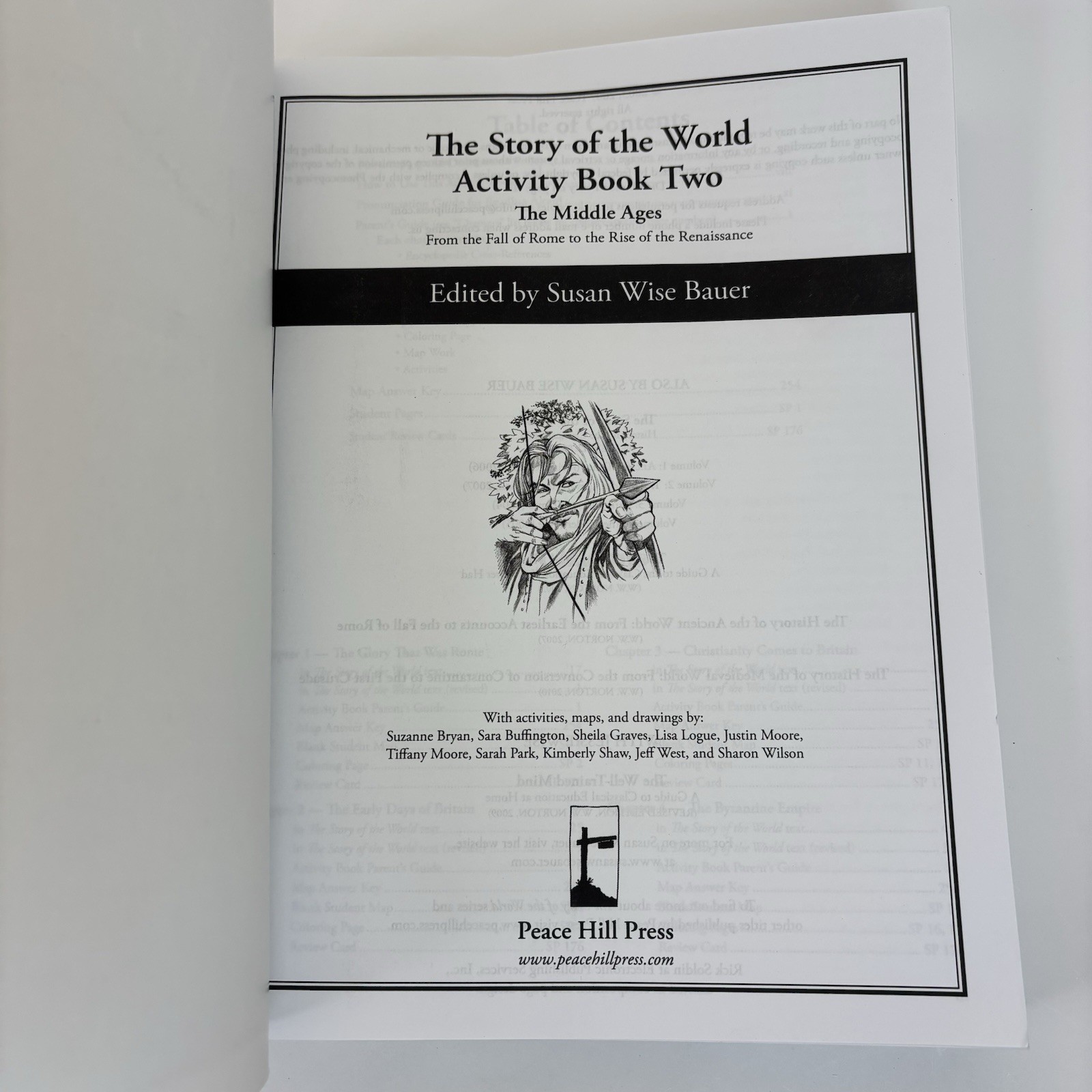 Story of the World Activity Book Two Middle Ages Bauer Well-Trained Mind 2007 C9