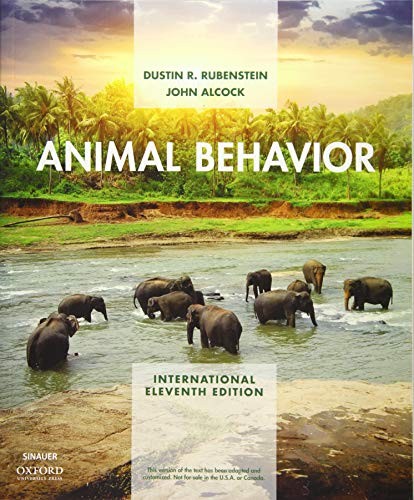 Animal Behavior: International Edition by Alcock, John Paperback / softback The