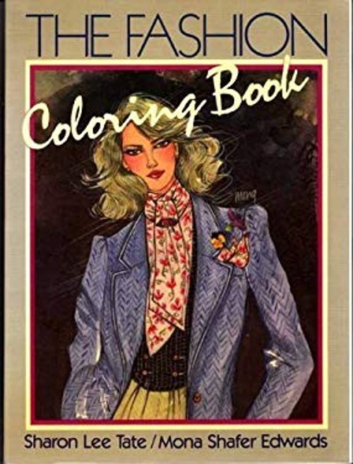 Fashion Coloring Book Paperback Sharon L., Edwards, Mona J. Tate