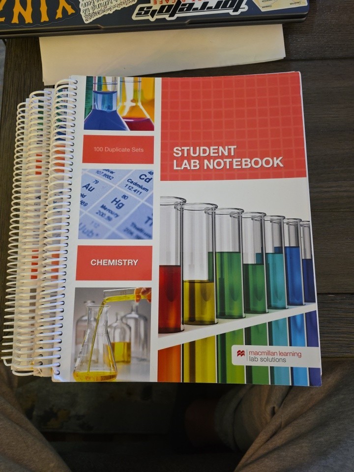 Student Lab Notebook: Organic Chemistry, Macmillan Learning