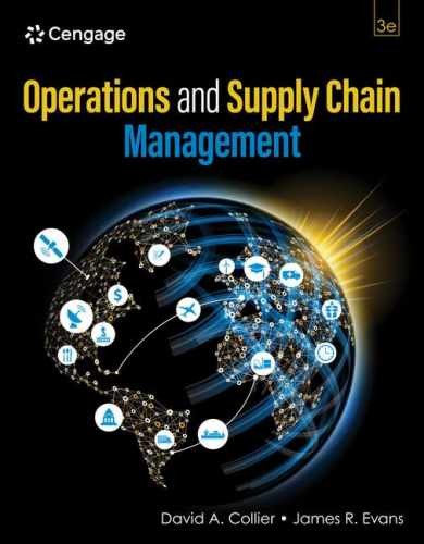 Operations and Supply Chain – Paperback, by Collier David; Evans – Good