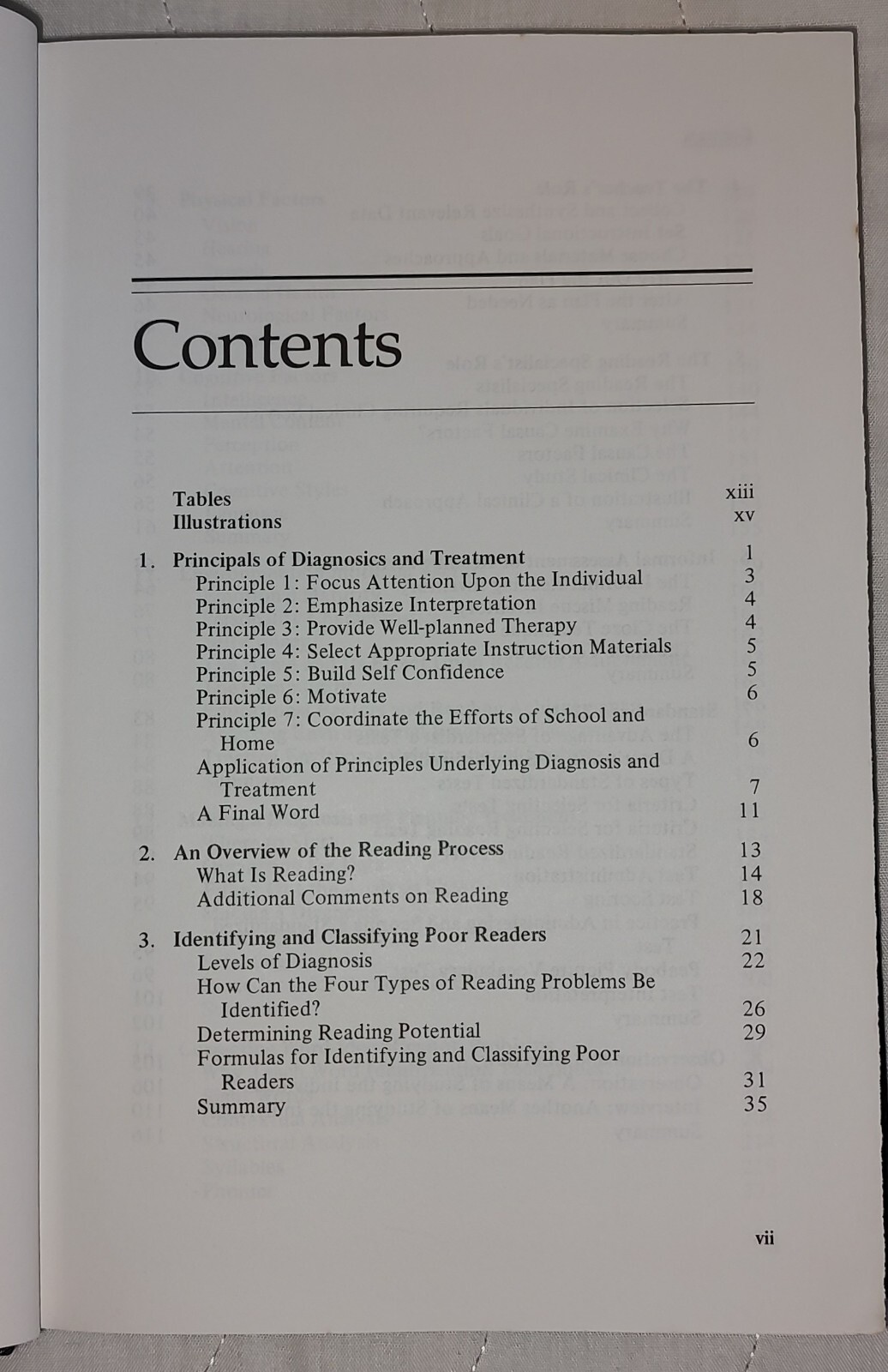 Analyzing & Treating Reading Problems McGinnis, Smith HC 1982 MacMillan Publish