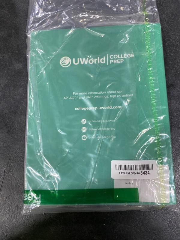 Uworld AP Biology Study Guide Prep Book First edition Paperback