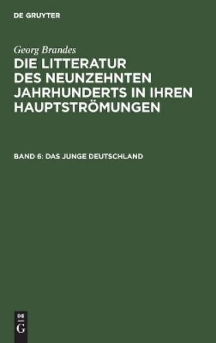 Georg Brandes Das Junge Deutschland (Hardback)