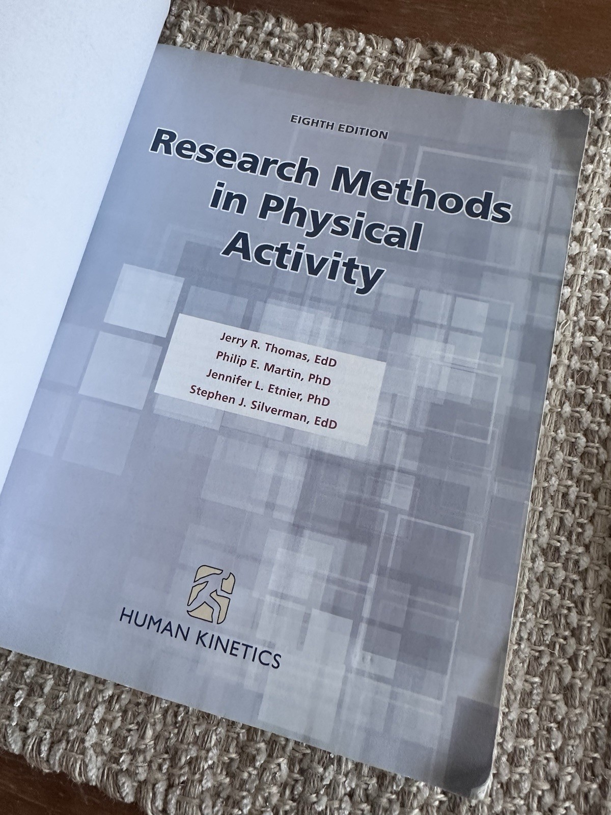 Human Kinetics Research Methods in Physical Activity 8th Ed Paperback Thomas