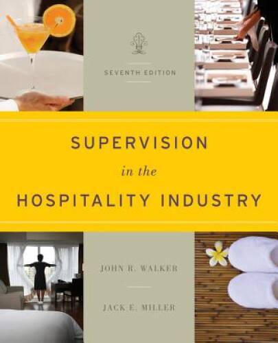 Supervision in the Hospitality Industry – Hardcover – VERY GOOD