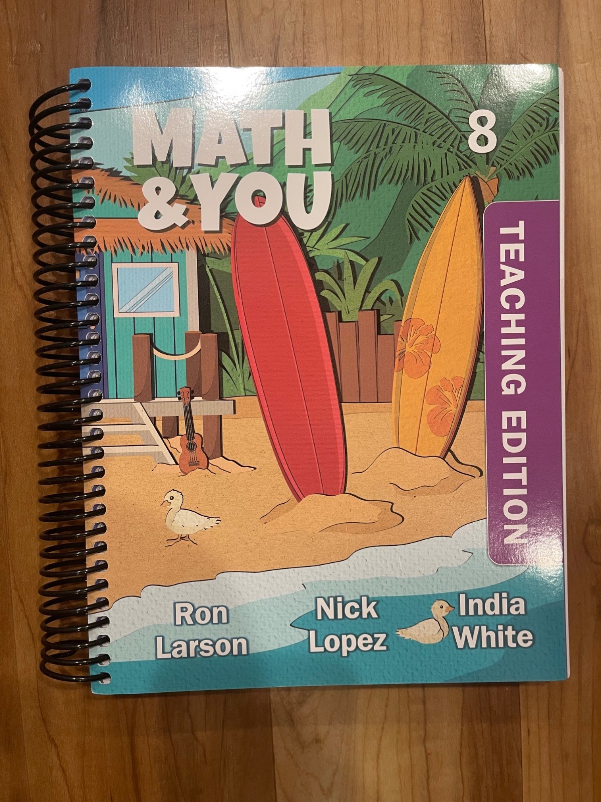 BIG IDEAS Math & You, Grade 8 2025 Teacher’s/Teaching Edition, Ron Larson, NEW