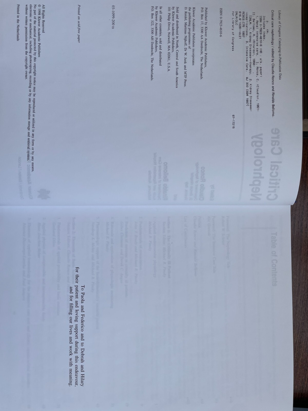 Critical Care Nephrology