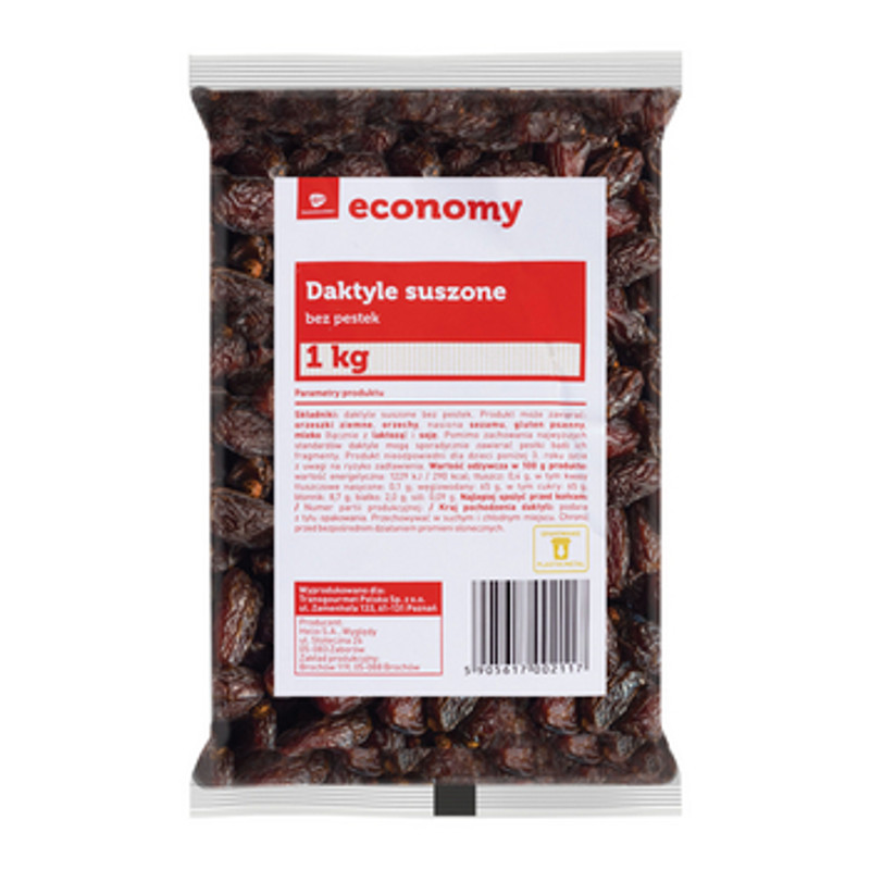 5905617002117 TGE Daktyle suszone bez pestek 1kg Helio S.A