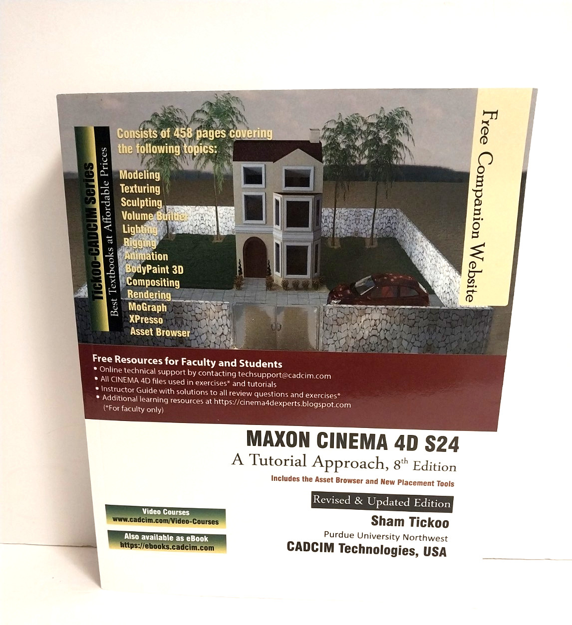 MAXON CINEMA 4D S24 – A Tutorial Aproach, 8th Edition (458 pages)