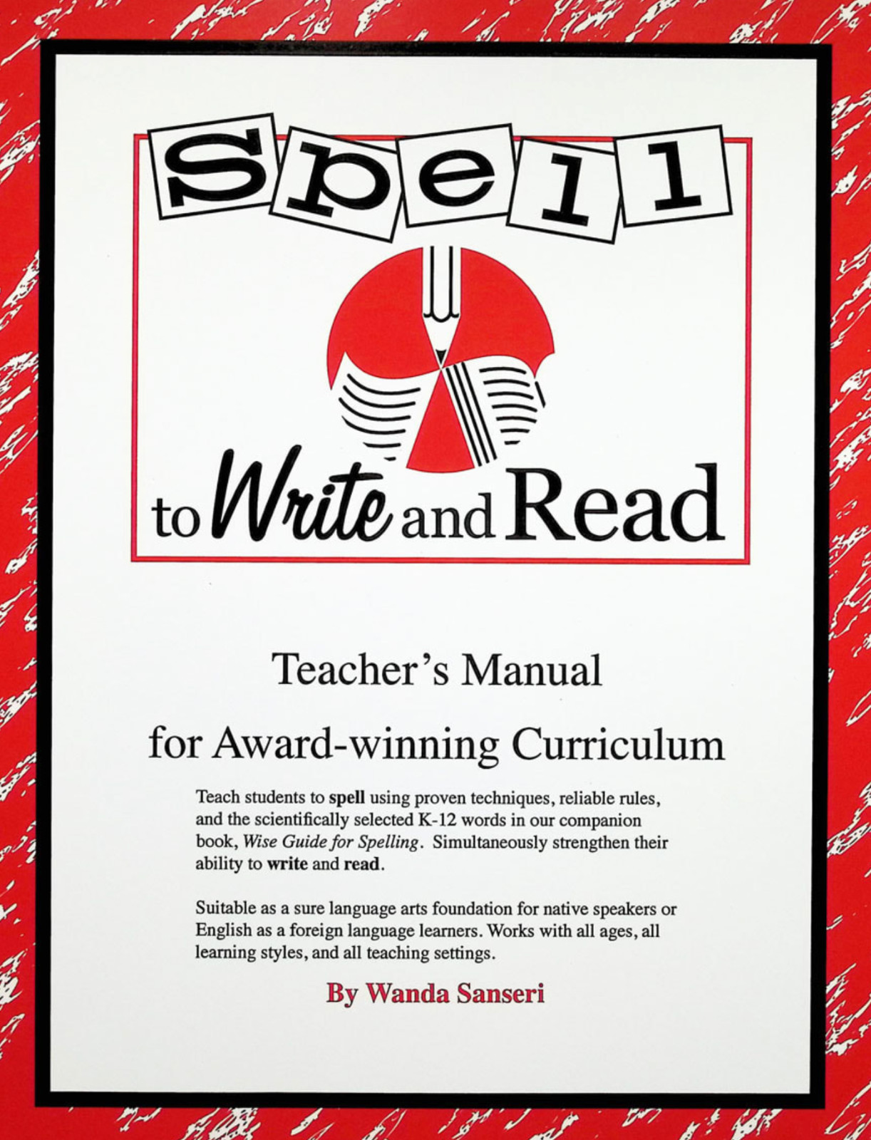 Spell to Write and Read Teacher’s Manual – by Wanda Sanseri – NEW (OTHER)