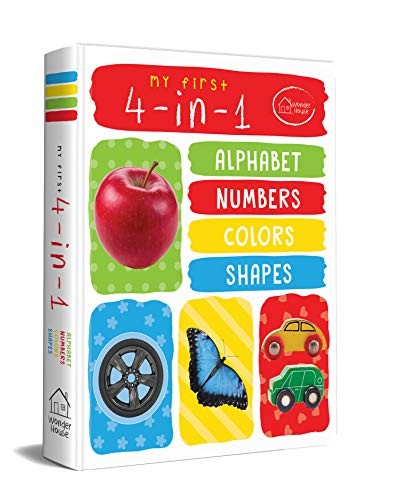 My First 4 In 1 Alphabet Numbers Co…, Wonder House Bo