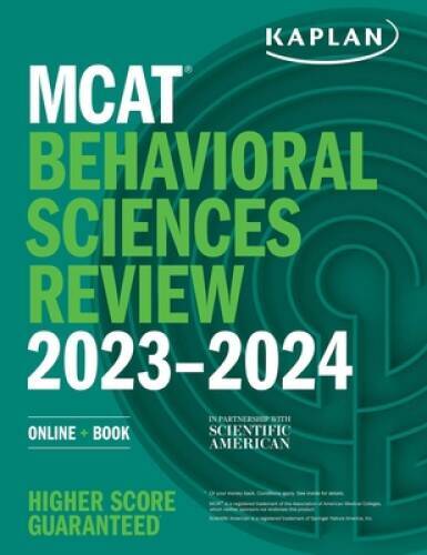 MCAT Behavioral Sciences Review 2023-2024: Online Book (Kapla – VERY GOOD
