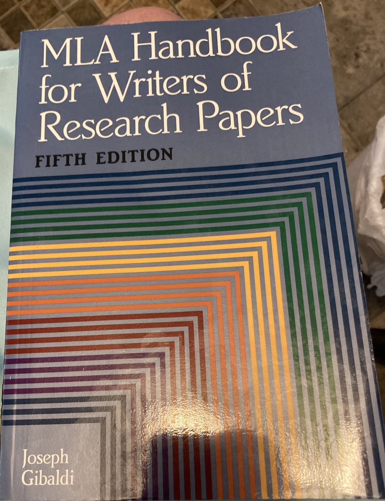 MLA Handbook for Writers of Research Papers by Joseph Gibaldi 1999, 5th Edition