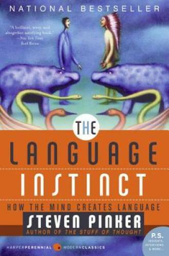 The Language Instinct: How the Mind Creates Language (P.S.) – Paperback – GOOD