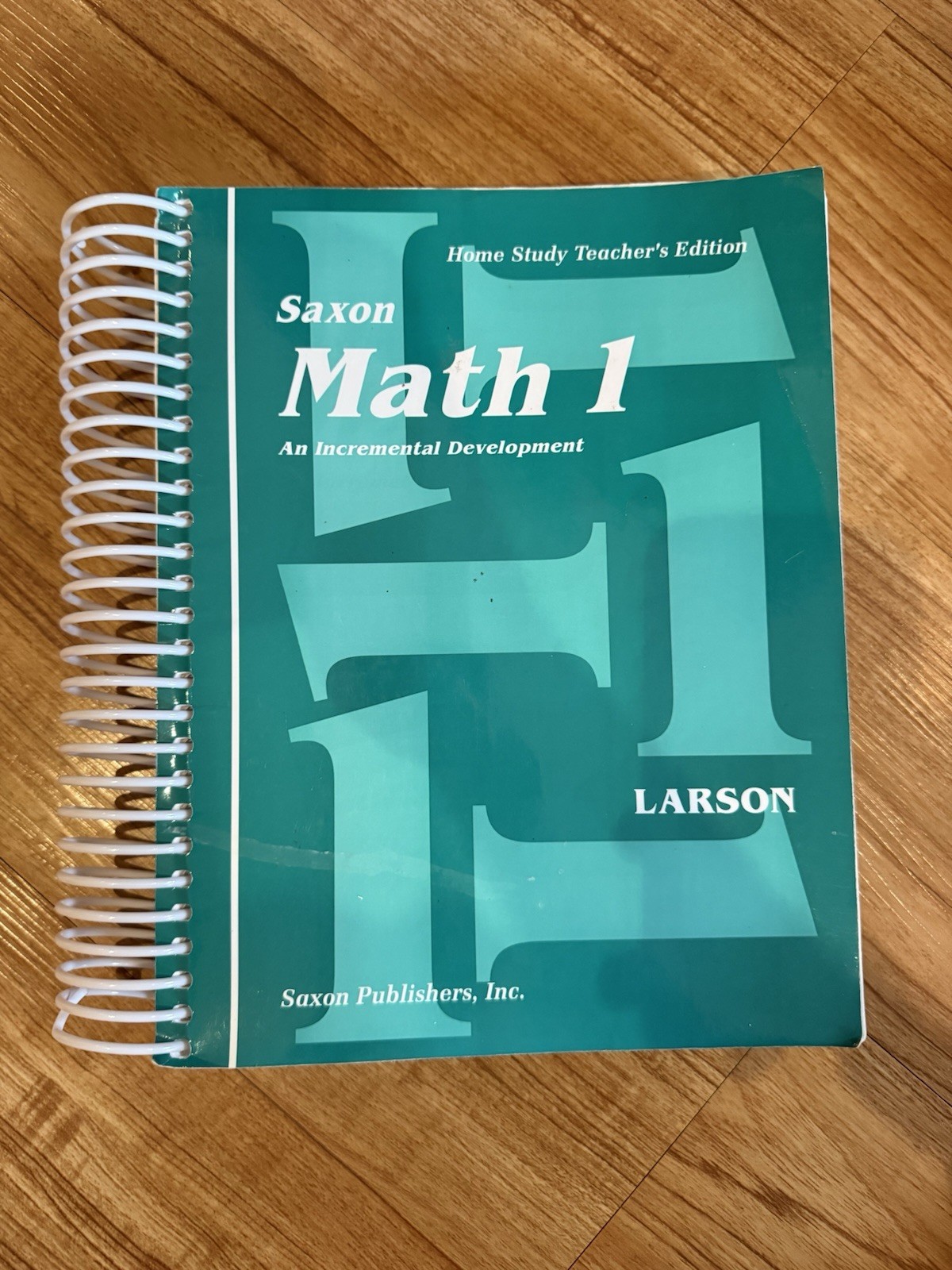 Saxon Math 1, 2, and 3 Teacher’s Edition Home Study Textbook Elementary