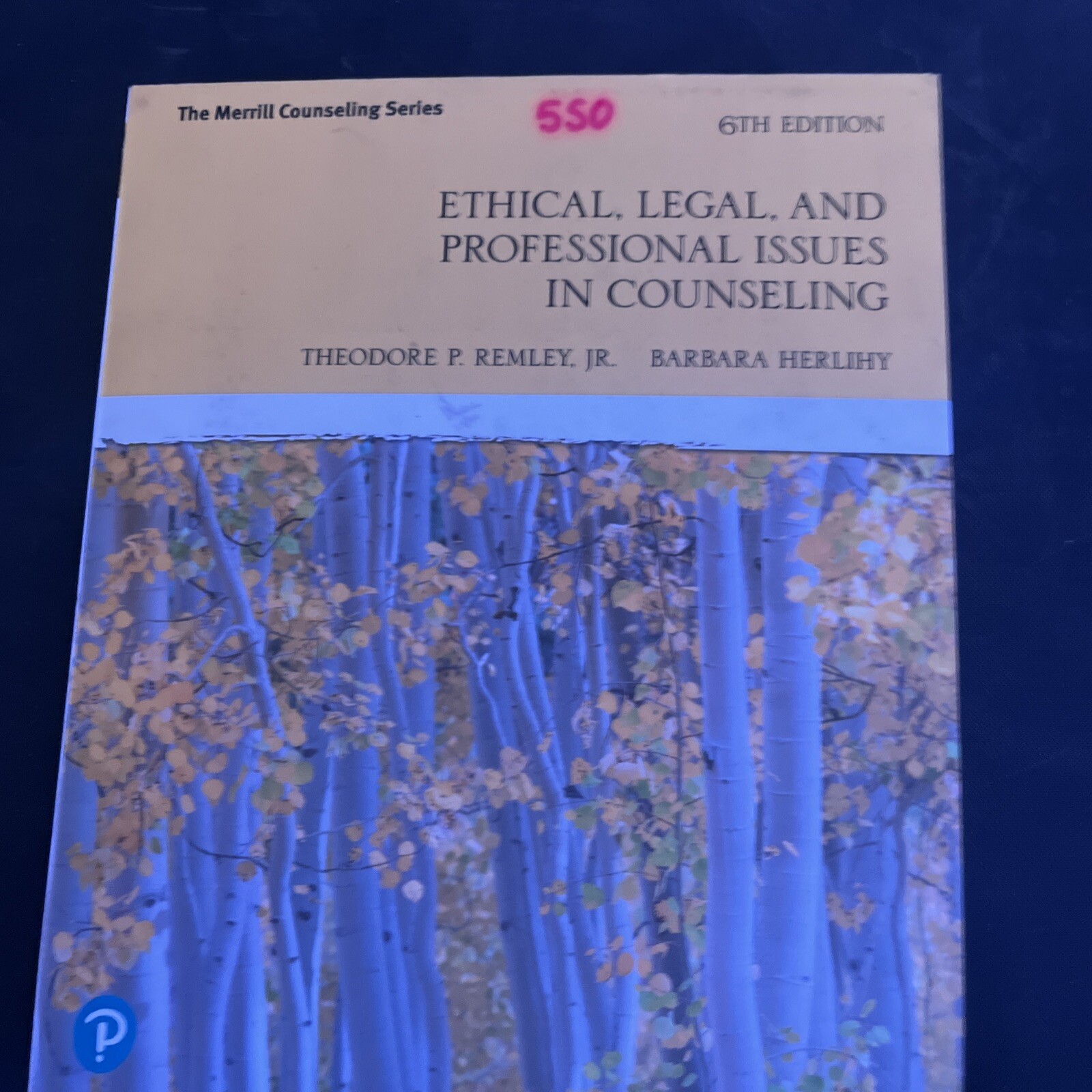 Ethical, Legal, and Professional Issues in Counseling by Barbara Herlihy and…