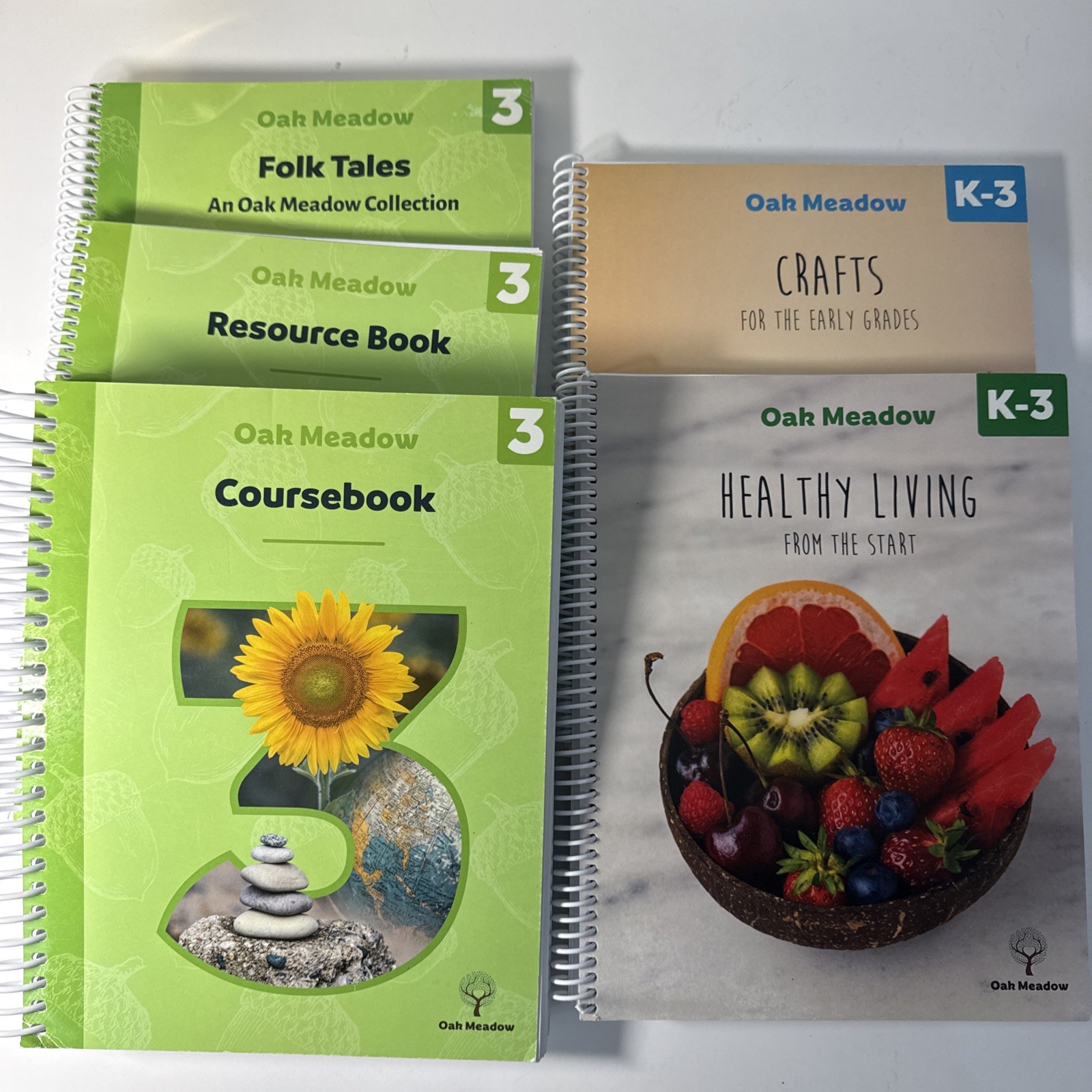 Oak Meadow Grade 3 (2019) Coursebook, Resource Book, & Folk Tales, More